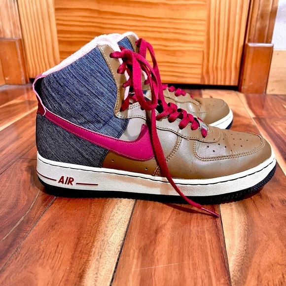 Nike 8.5 AF Air Force 1 2007 High Ale Brown Sneakers Shoes Collectible main image 11